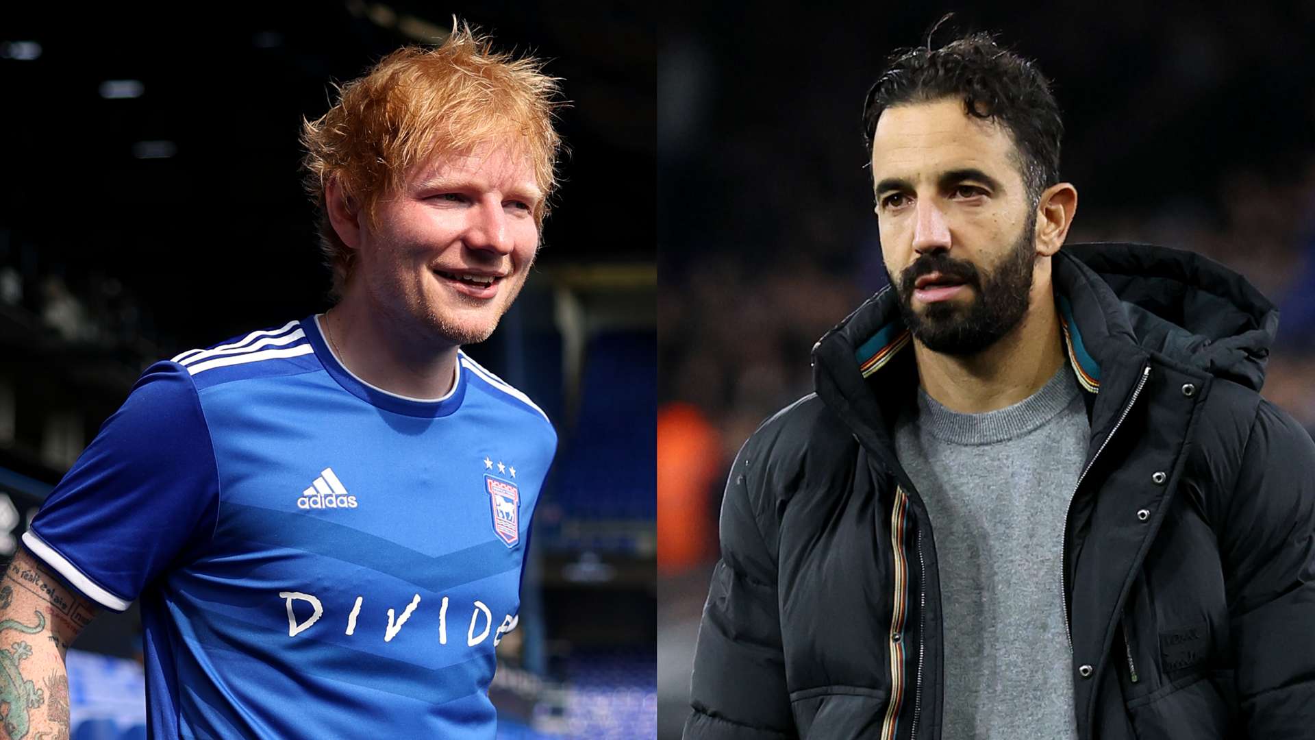 Amorim breaks silence on awkward Ed Sheeran incident at Ipswich  