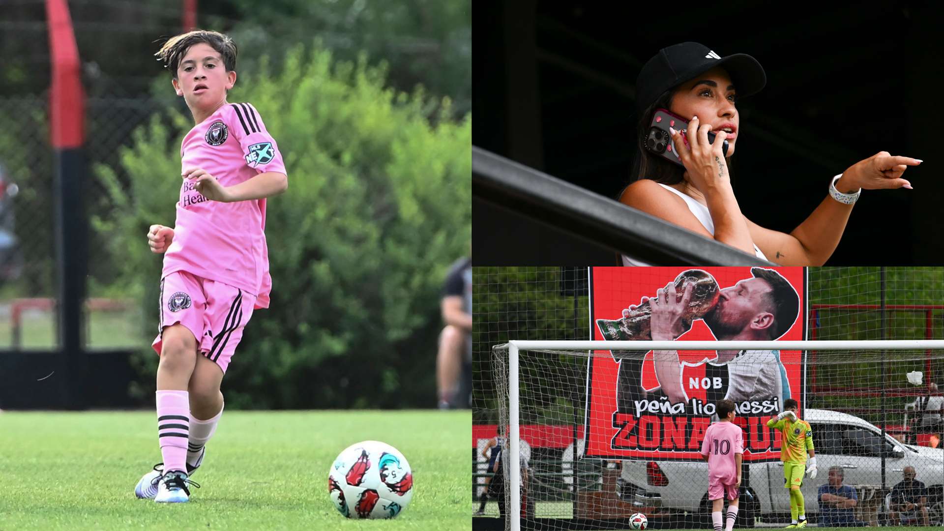 Messi's son Thiago dons Inter Miami star's iconic No.10 shirt vs Newell's  