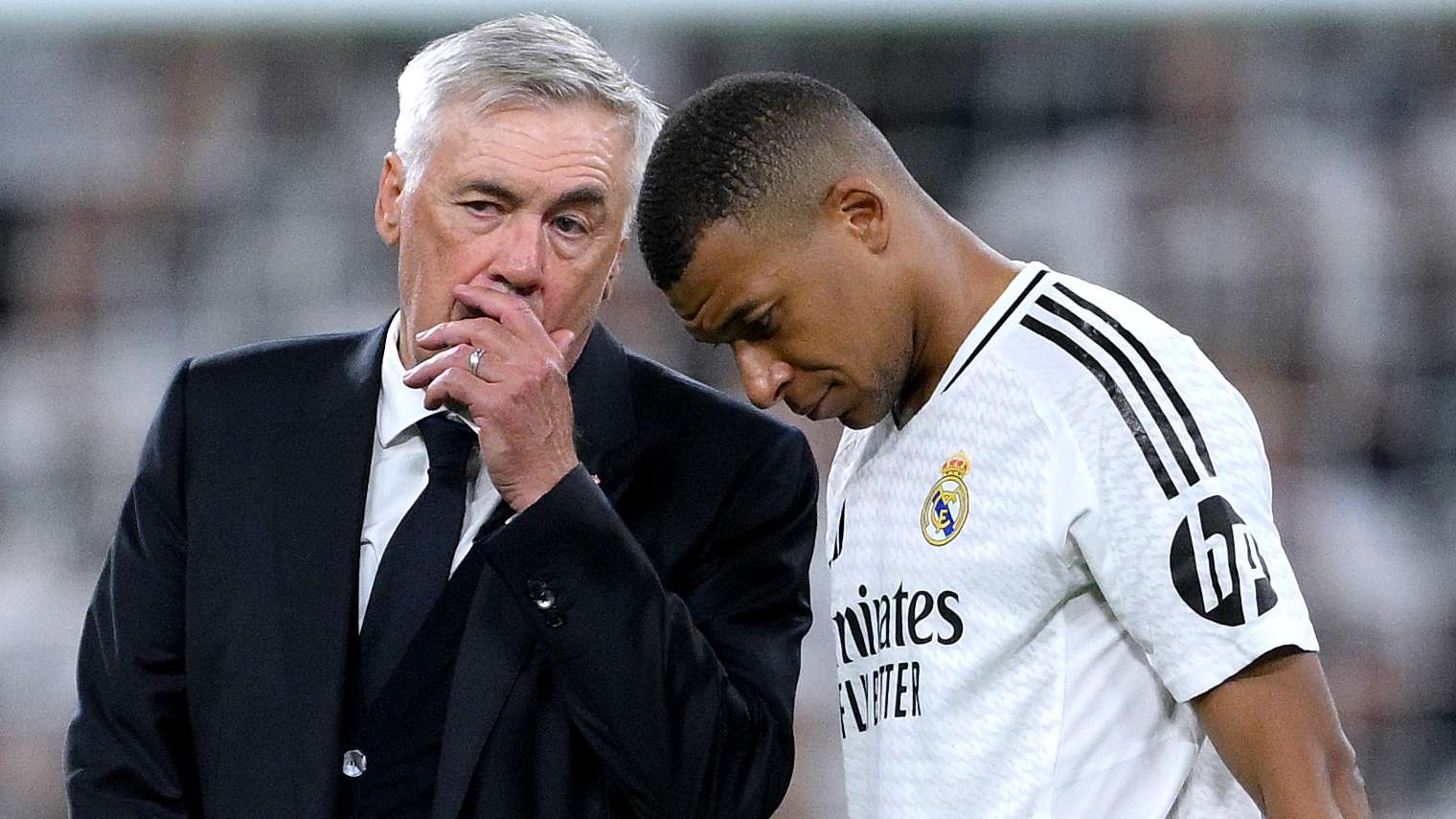 'Worried' Ancelotti addresses claims Mbappe has hurt Real harmony  