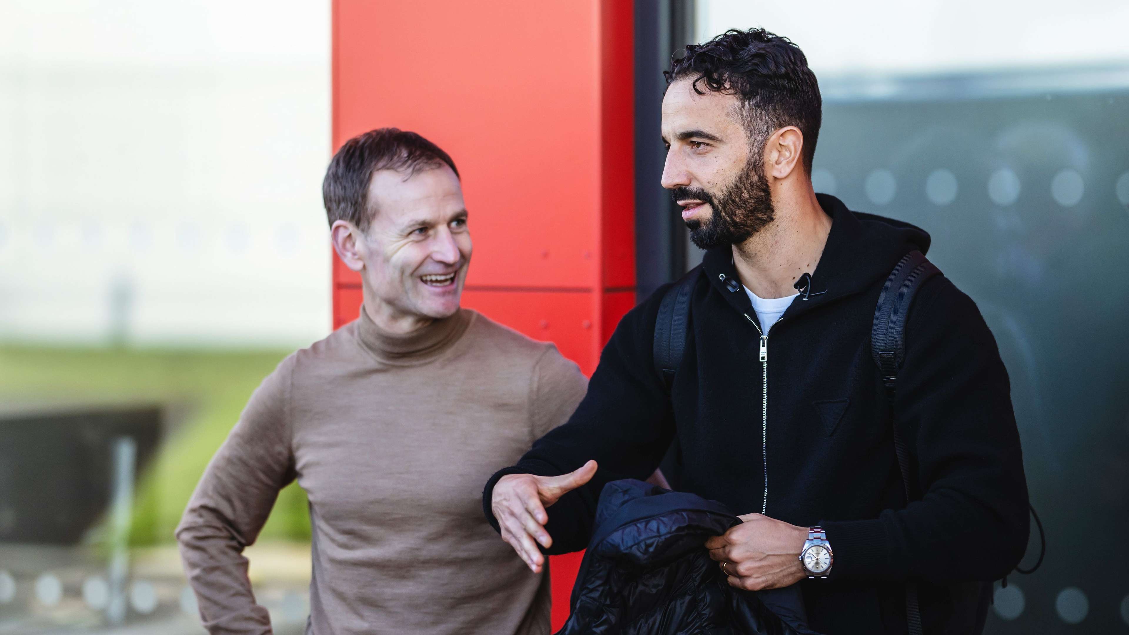 Amorim greeted by Man Utd chiefs as coach arrives at Carrington  