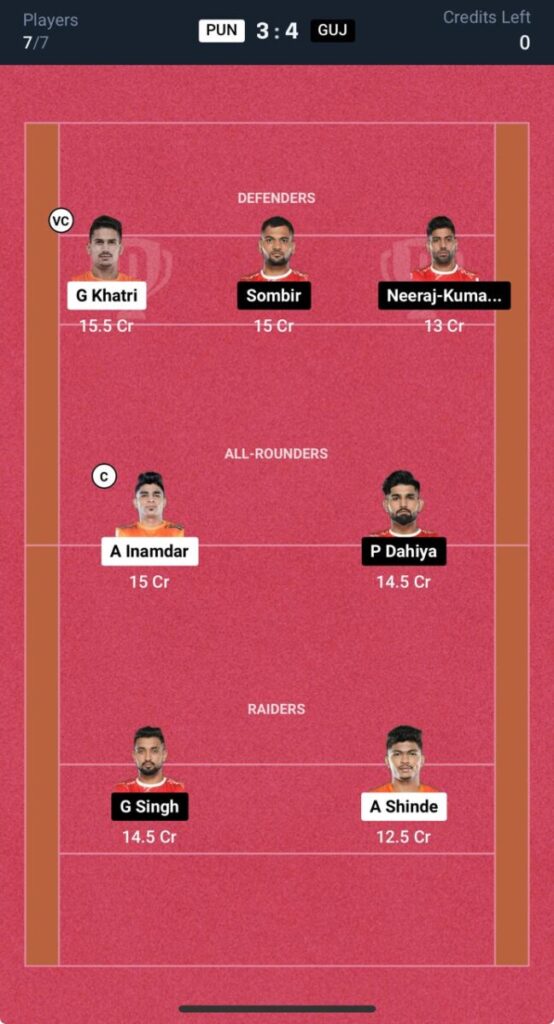 Puneri Paltan vs Gujarat Giants Prediction, PUN vs GUJ Live, H2H, PKL 2024  