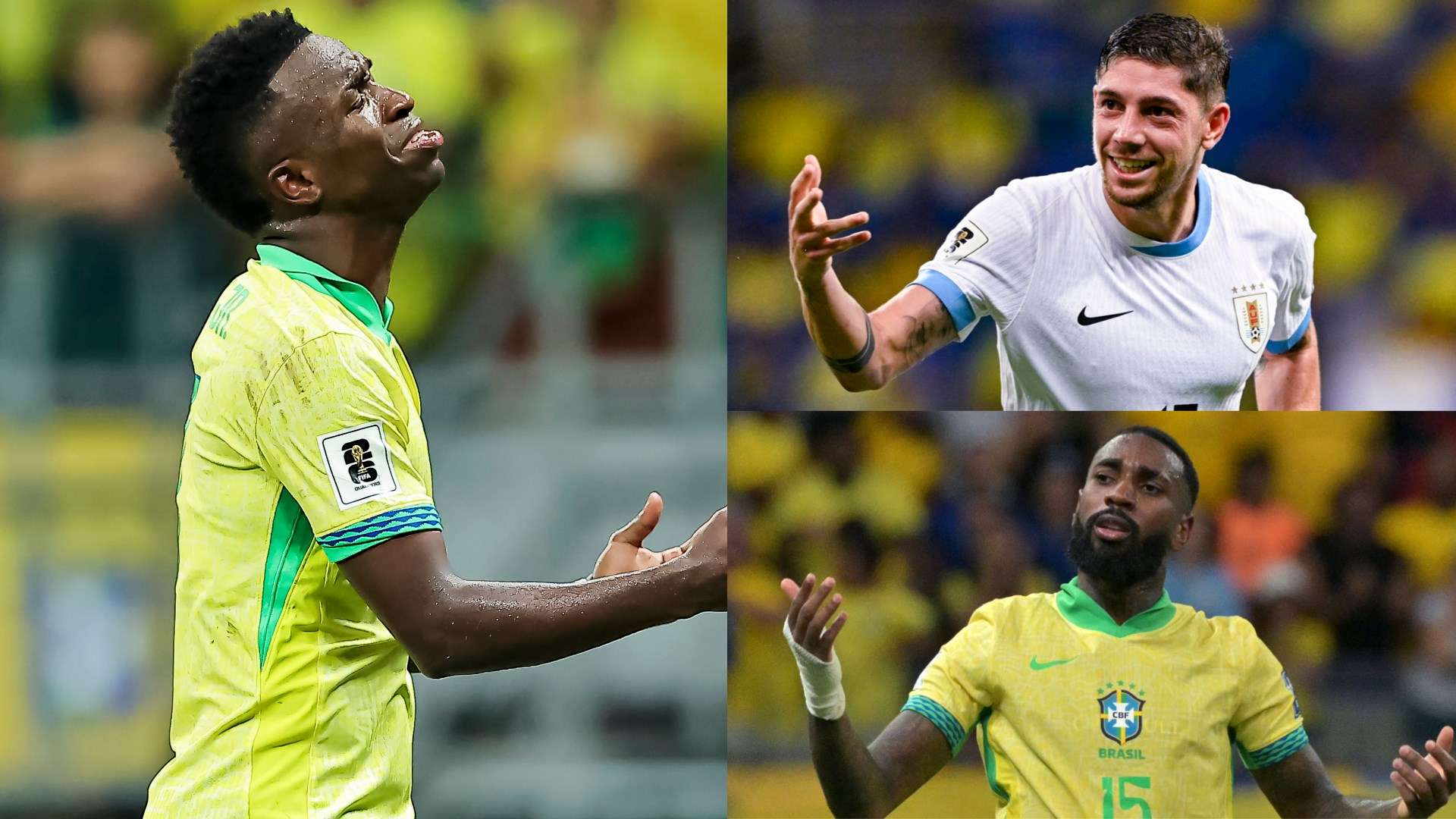 Vini outshone by Valverde as Uruguay hold Brazil  