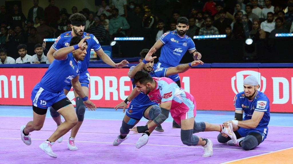 Top-of-the-table Haryana Steelers prove their worth with impressive 13-point win over Jaipur Pink Panthers  