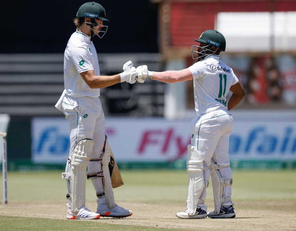 Bavuma, Stubbs hit fifties to extend South Africa's dominance  