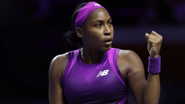 Coco Gauff has now beaten both of the Top 2, Sabalenka and Swiatek, at the WTA Finals  