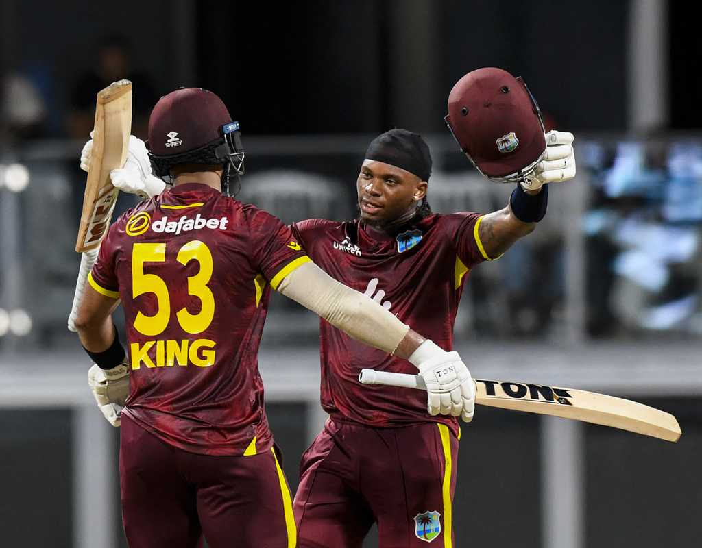 Carty and King's tons seal 2-1 series win  