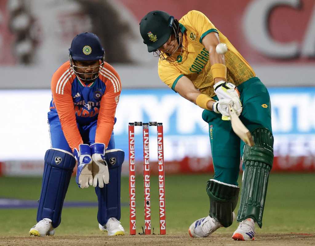 The bowlers holding the batters' best interests  