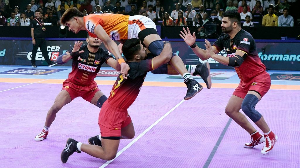 Match Highlights: TeluguTitans vs Gujarat Giants | December 14 | PKL Season 11  