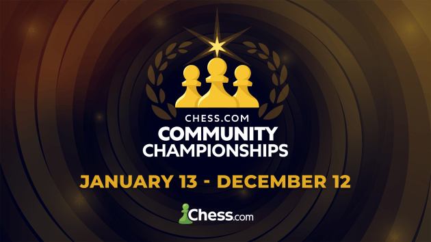 Chess.com Community Championships 2025 Cycle Kicks Off January And Features 12 Events  