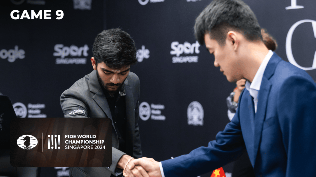 Deadlock Continues As Gukesh Fails To Press Ding In Game 9  