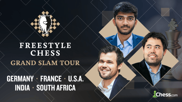 Chess.com Officially Partners With Freestyle Chess To Support 2025 Grand Slam Tour  