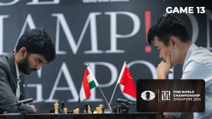 Ding Survives After Gukesh Piles On Pressure In Game 13  