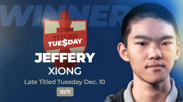 Runaway Winners And Near Perfection In Titled Tuesday  