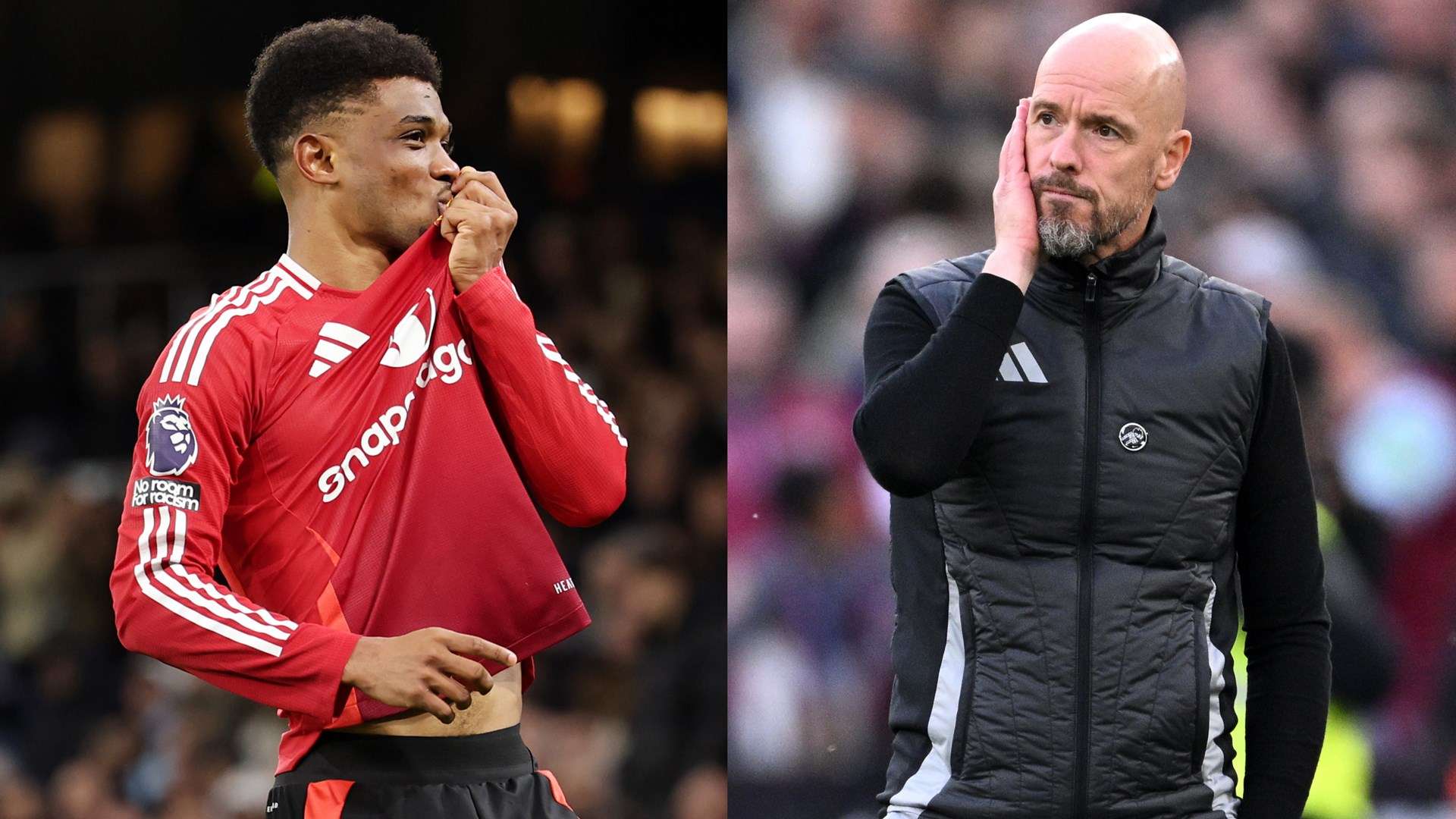 'Now I'm happy' - Amad aims dig at Ten Hag  