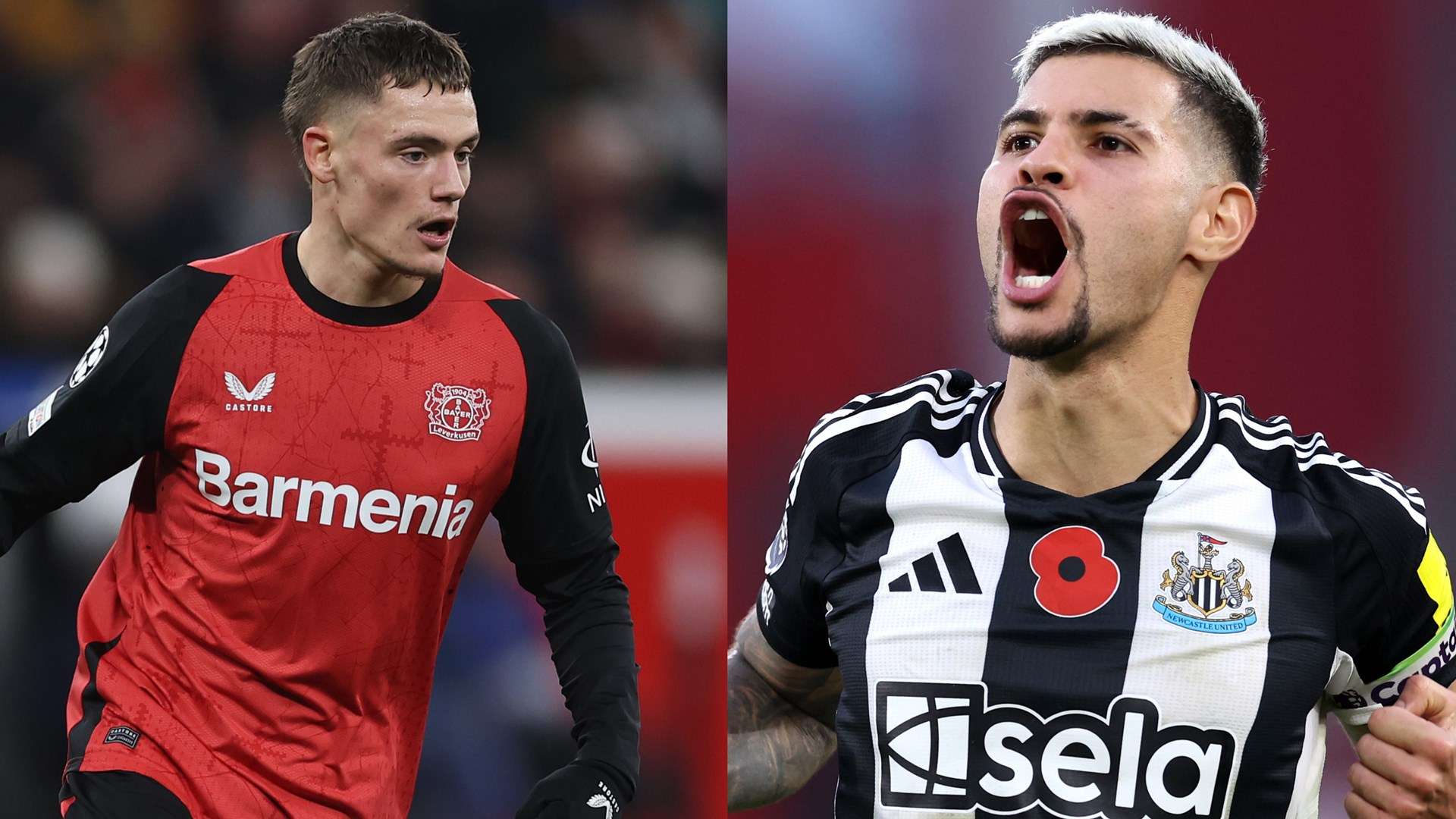 Wirtz and Guimaraes at the top of Man City’s transfer wishlist  