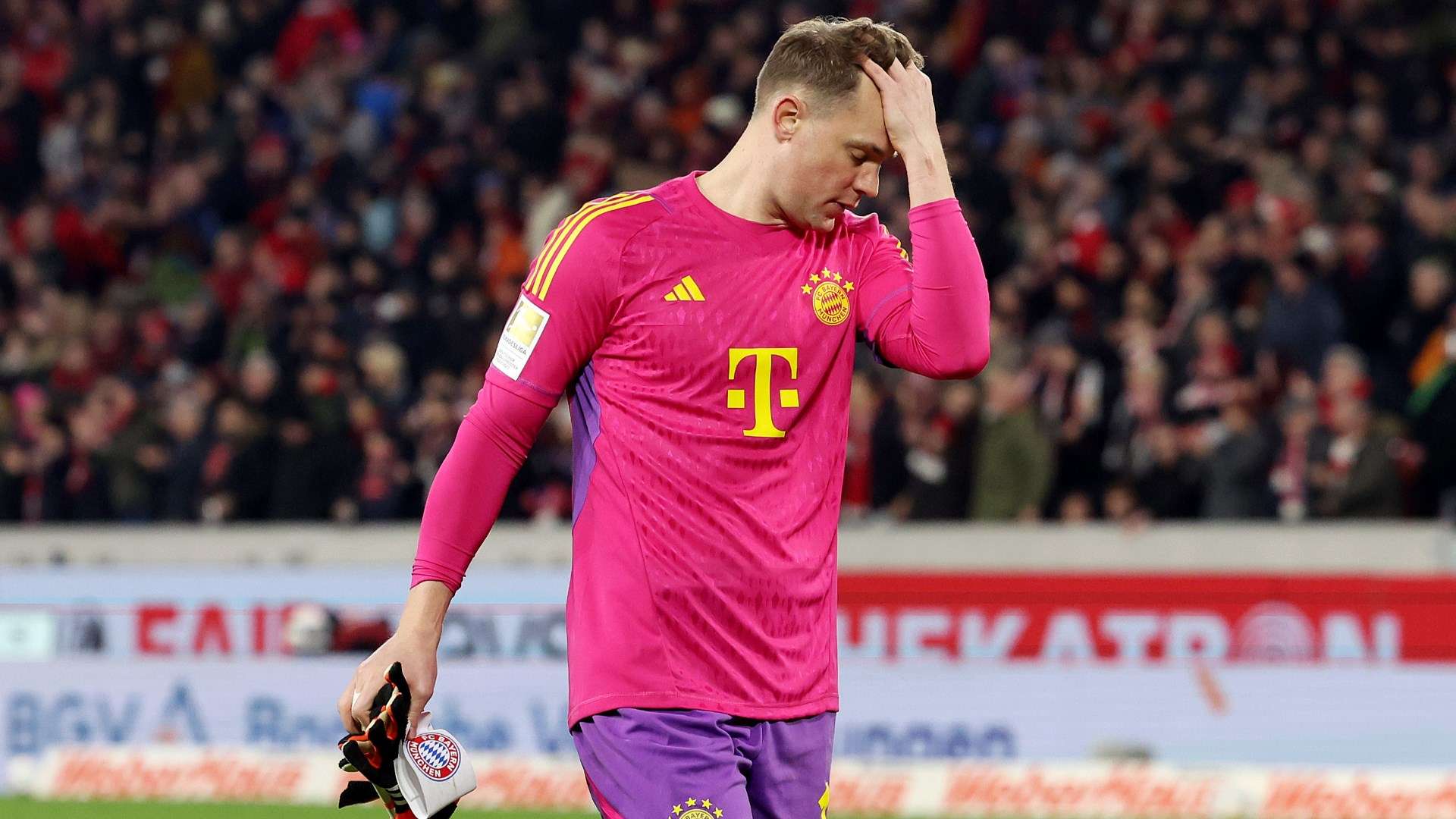 Neuer's year is over after suffering broken rib  