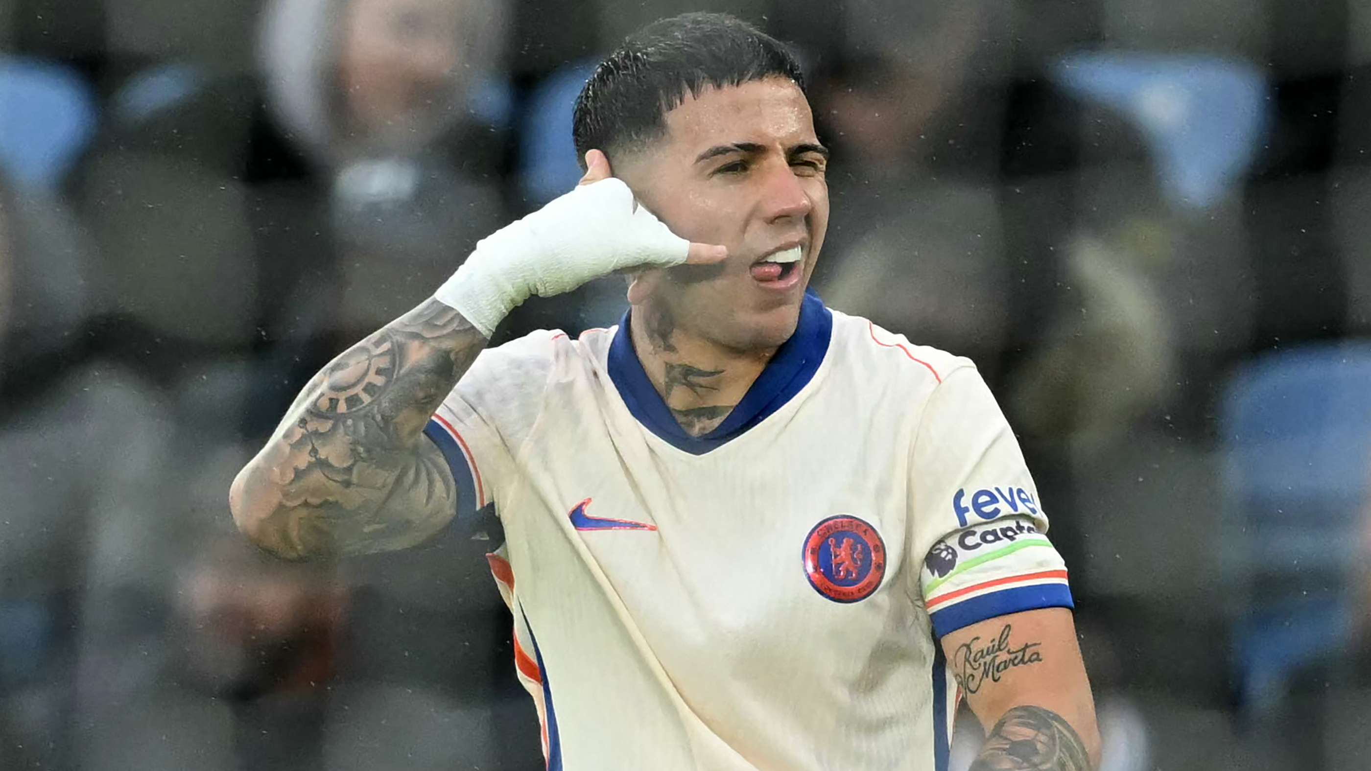Fans claim Enzo's new girlfriend is behind goal celebration  