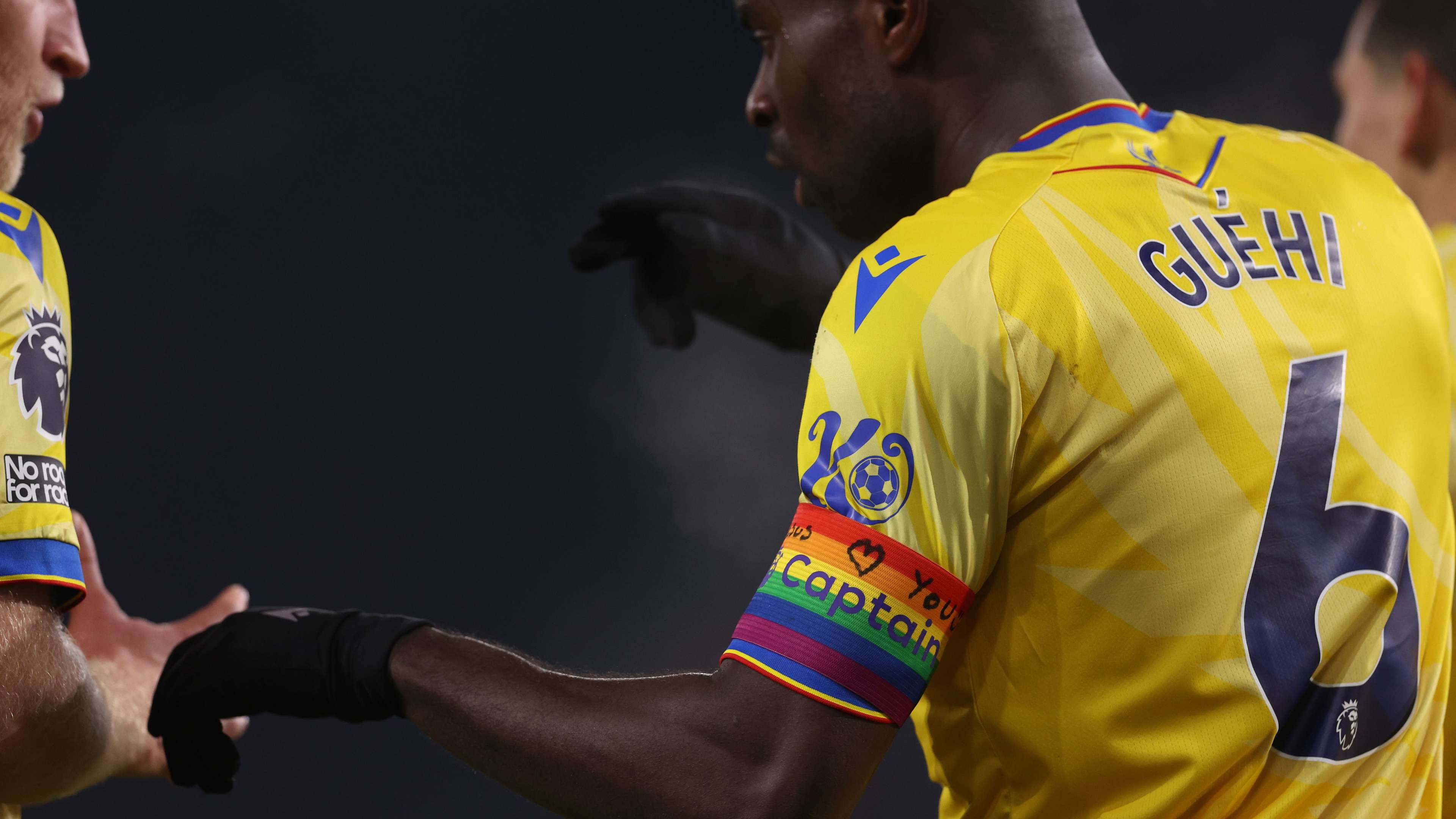 Guehi speaks out on 'Jesus loves you' message on Rainbow armband  