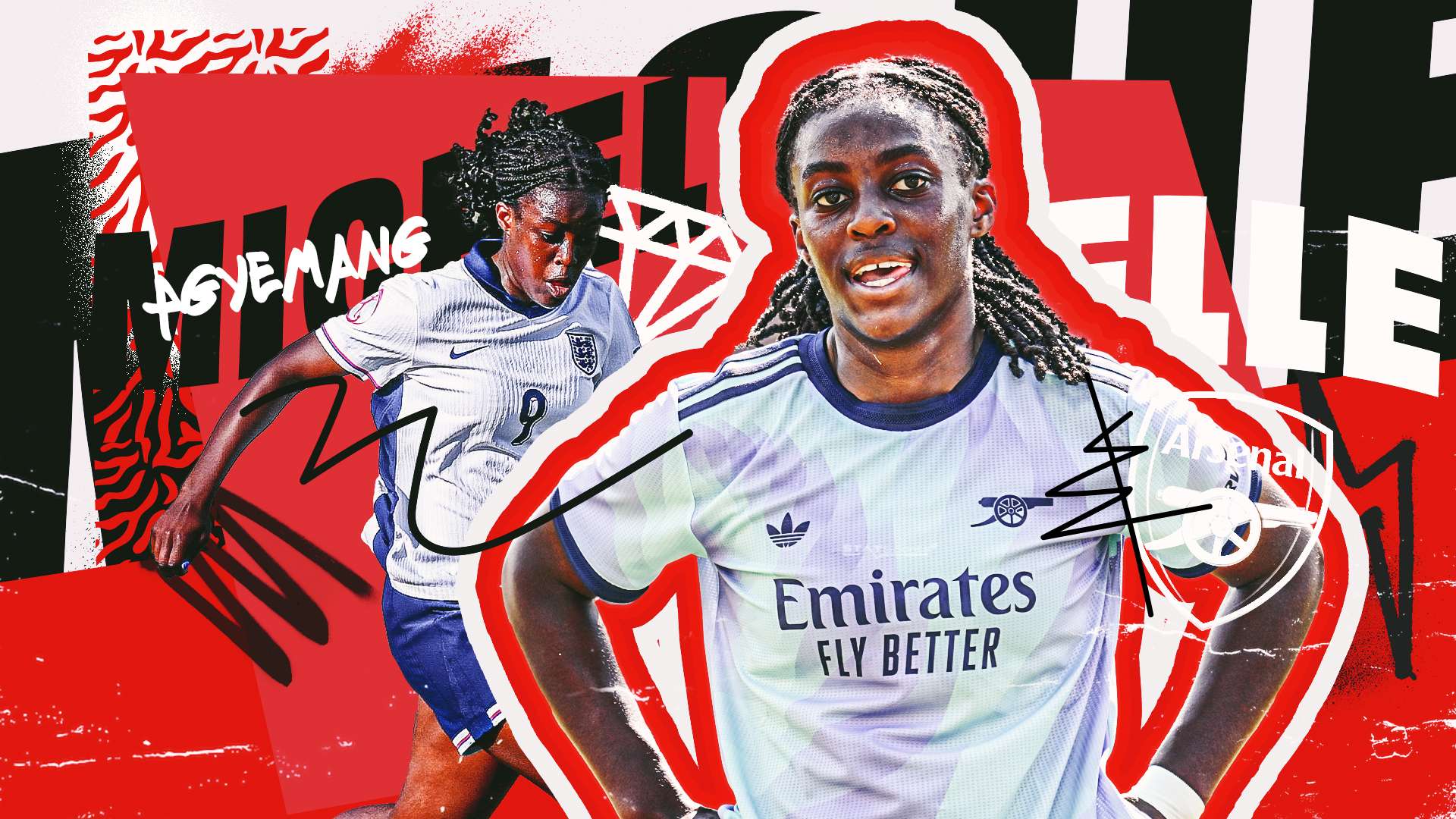 Arsenal teen who could be the Lionesses' next great No.9  