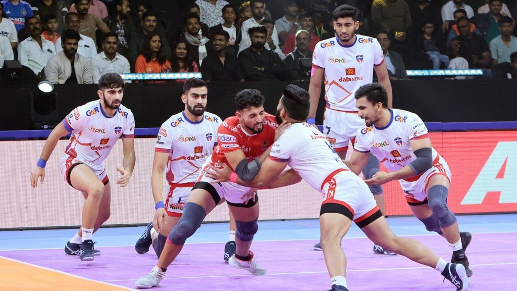 Ruthless UP Yoddhas rout Gujarat Giants to enter race for top two spots in PKL 11  
