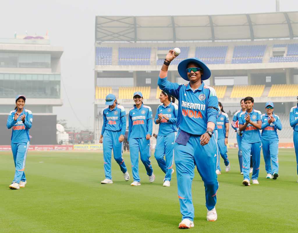 Deepti's all-round show helps India complete 3-0 sweep  