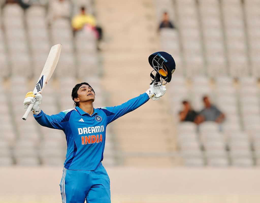 Deol's maiden ton trumps Matthews' seventh as India seal series  