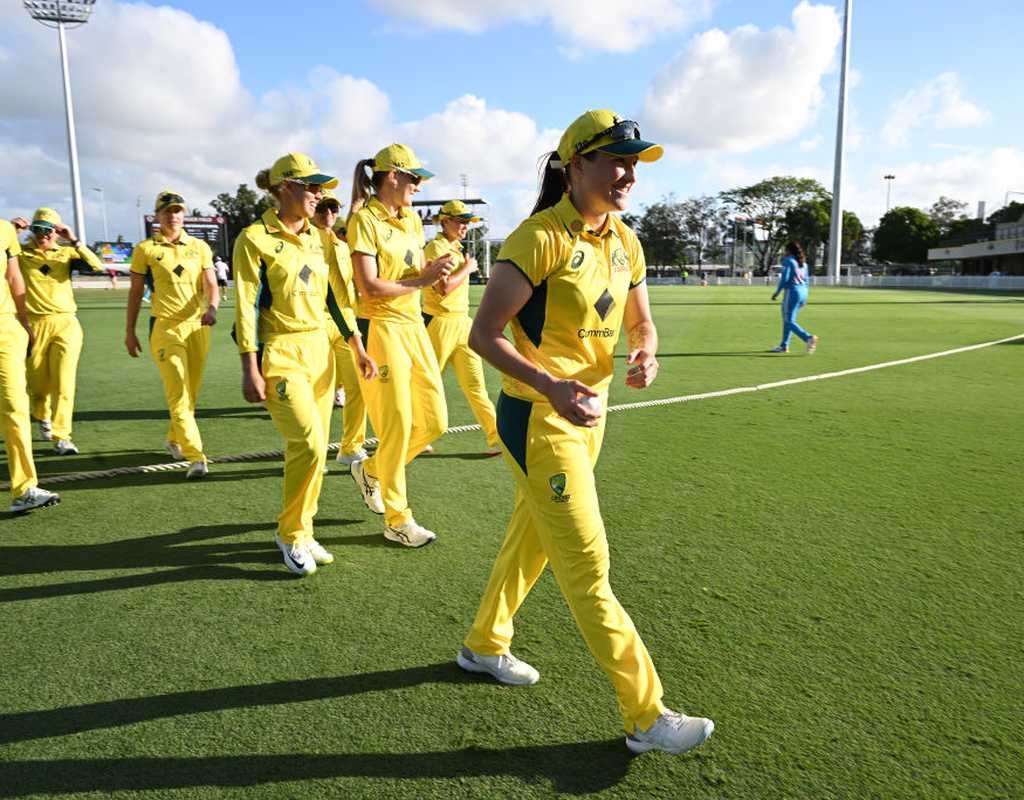 Megan Schutt stars with five as Australia run riot against India  
