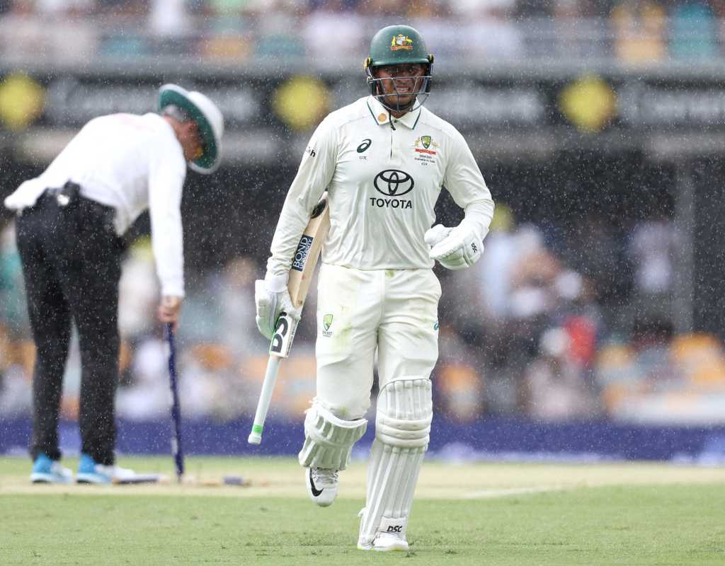 Rain interrupts proceedings after India opt to bowl  