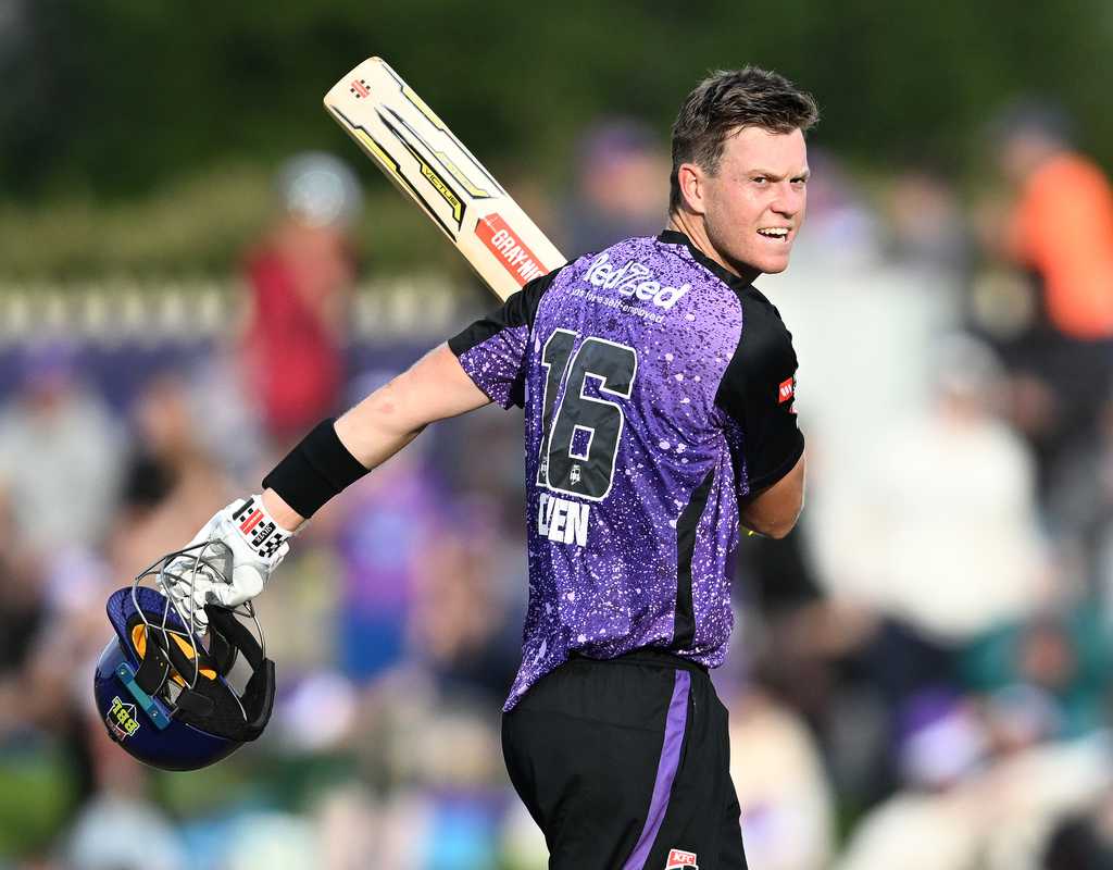 Mitchell Owen's whirlwind ton powers Hobart Hurricanes' victory  