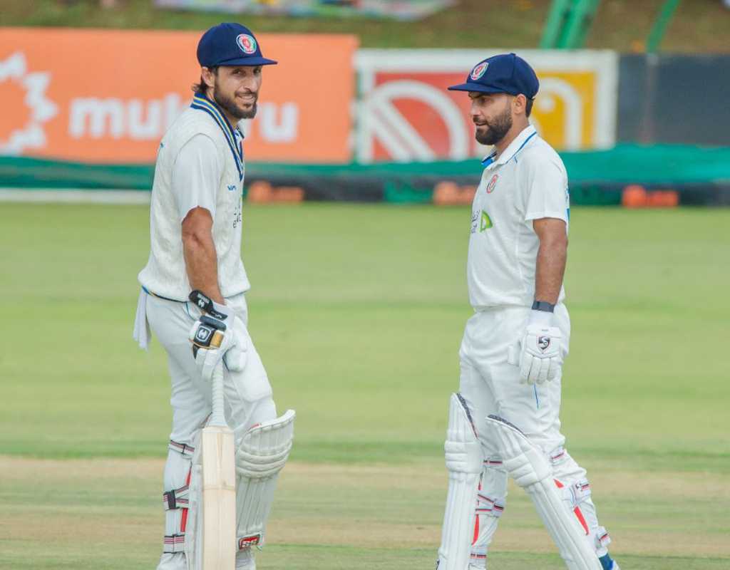 Rahmat Shah and Hashmatullah Shahidi lead the Bulawayo record-fest  