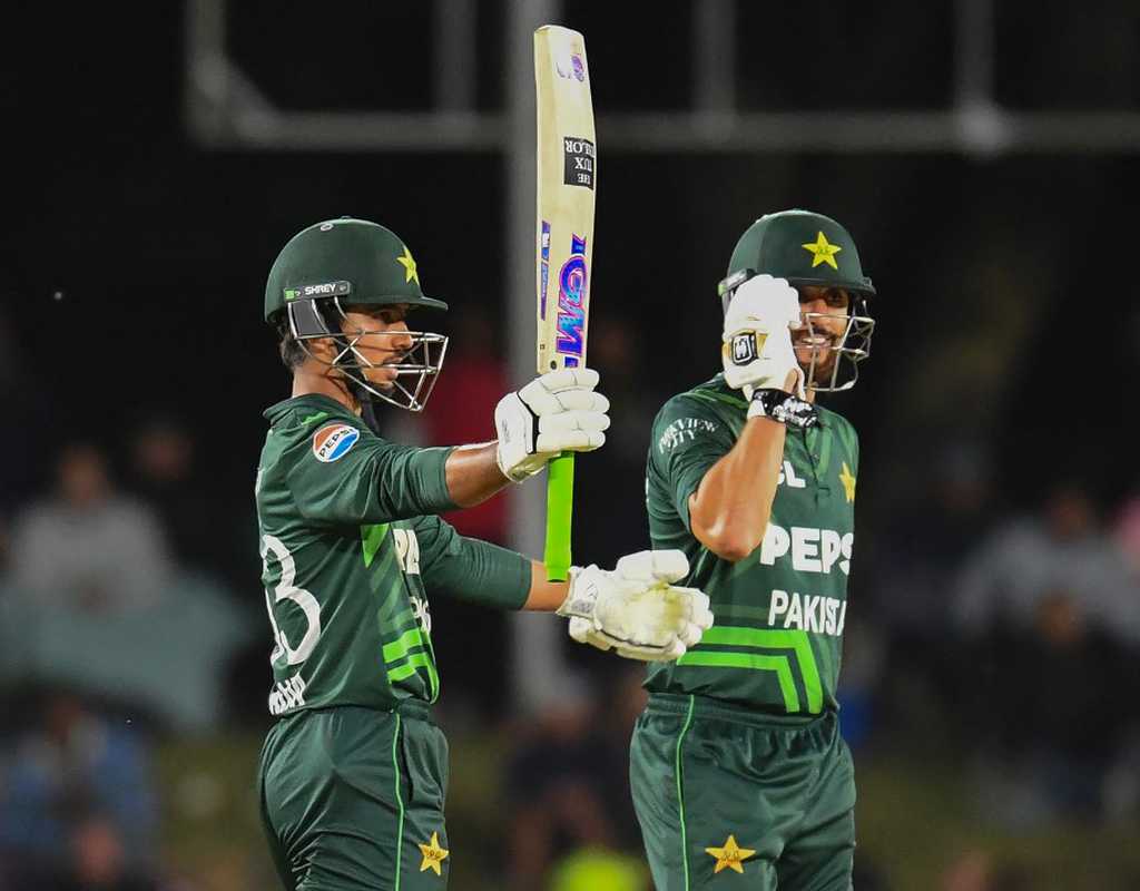 Agha's all-round heroics, Ayub ton help Pakistan go 1-0 up  