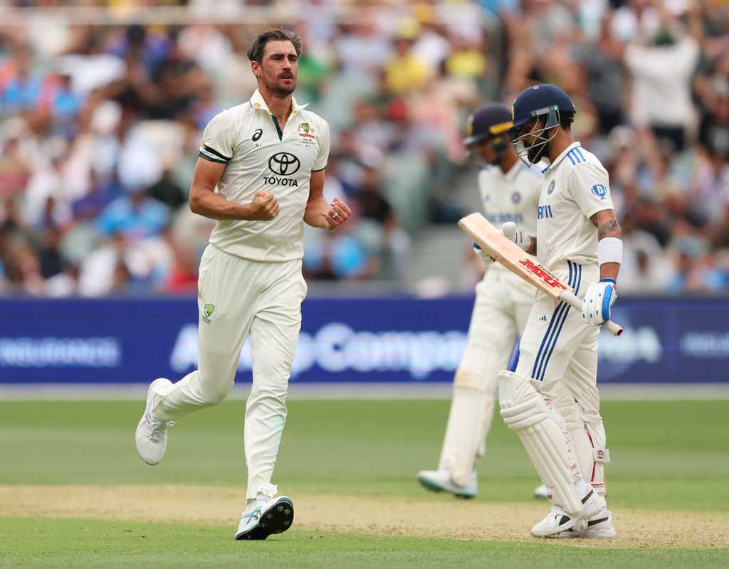 Australia quicks rip through India's top-order  