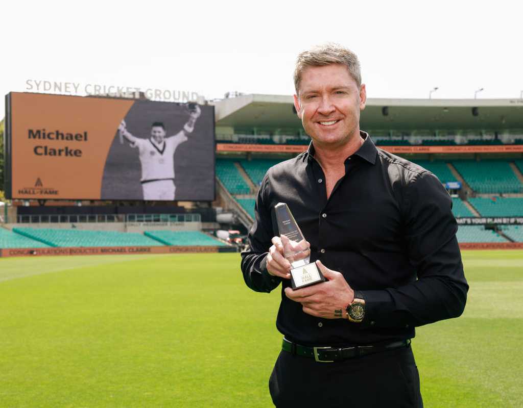 Michael Clarke inducted into Australian Cricket Hall of Fame  