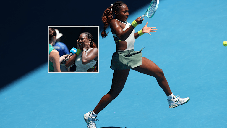 "Whatever it takes": Frances Tiafoe overcomes cramps, puking to survive Australian Open decider  