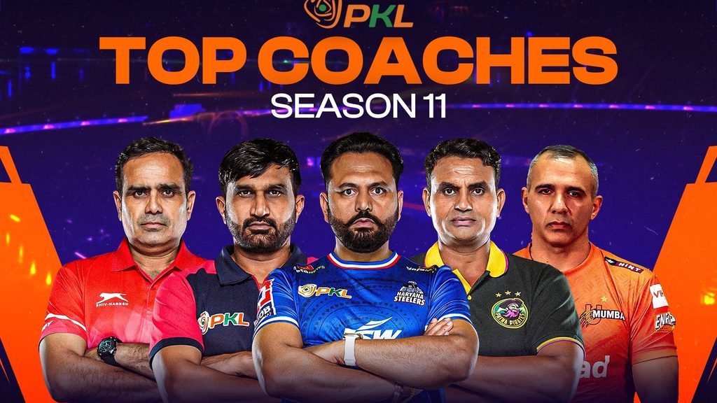 Top coaches of Pro Kabaddi Season 11: Manpreet Singh, Joginder Narwal, Narender Kumar Redhu headline list  
