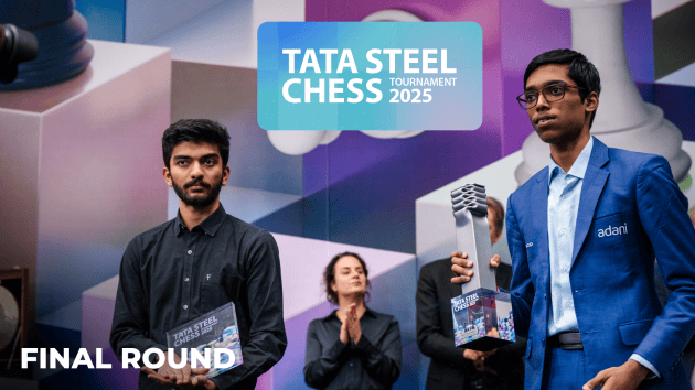 Praggnanandhaa Defeats Gukesh In Playoffs, Wins Tata Steel Chess 2025  