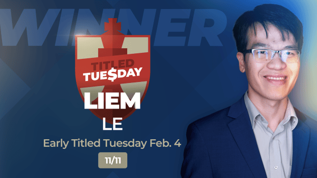 Coveted Perfect Score Returns To Titled Tuesday  