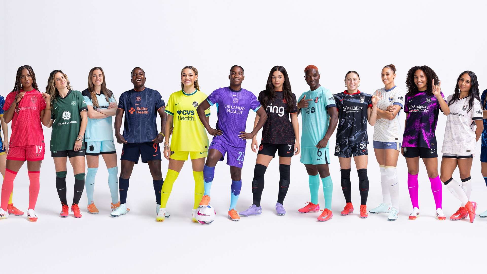 NWSL and Nike unveil striking new kits for 2025 Season  