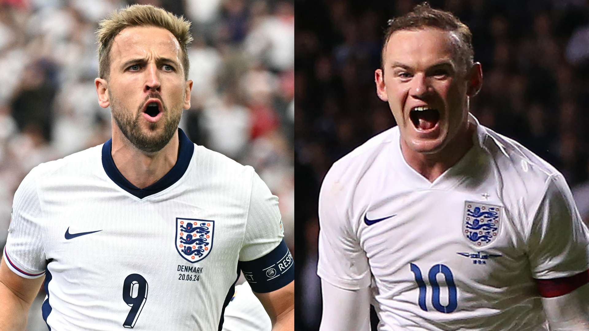 Kane reveals Rooney inspiration when smashing England records  