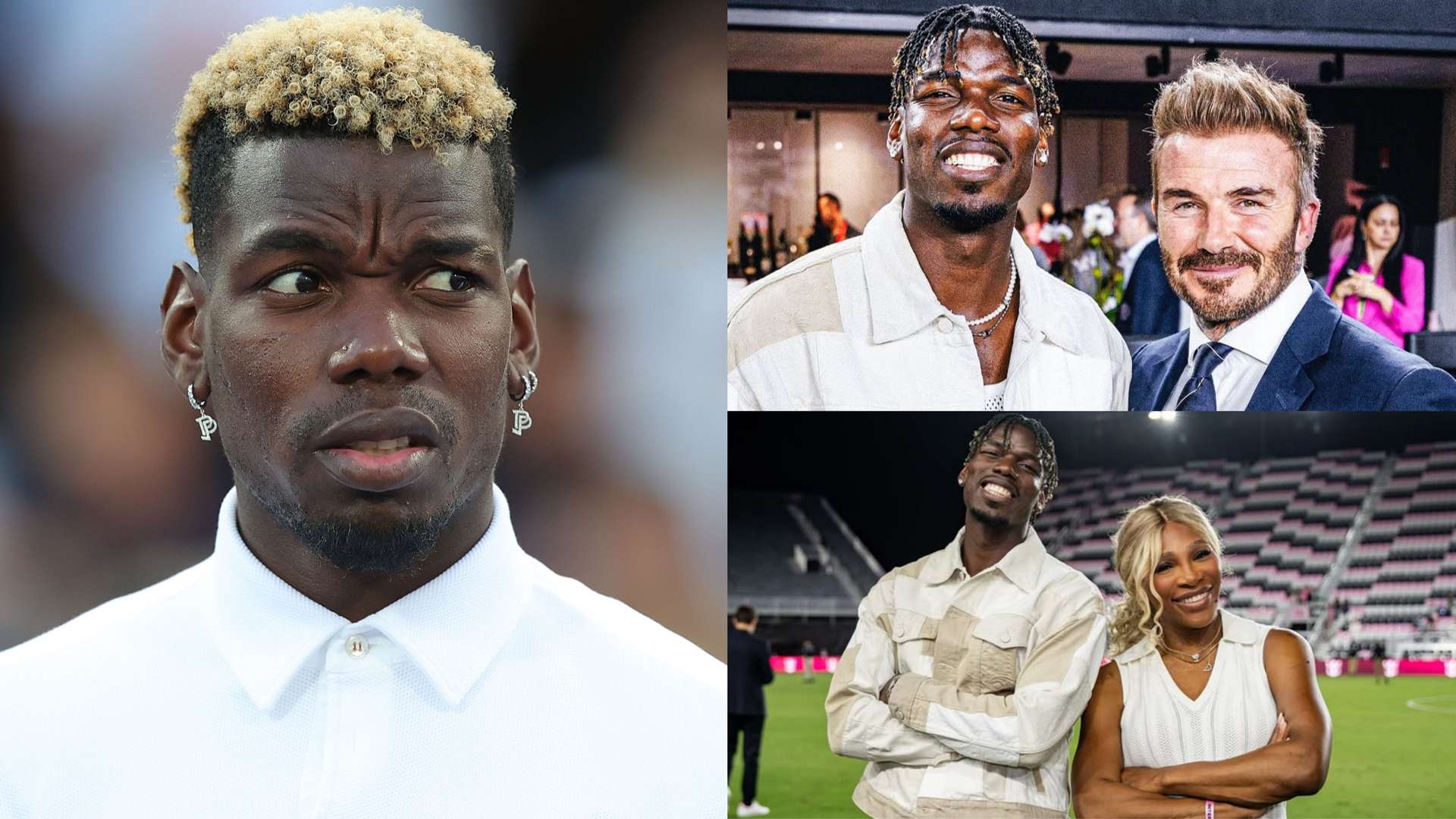 Pogba to link up with Messi?! Free agent meets Beckham in Miami  