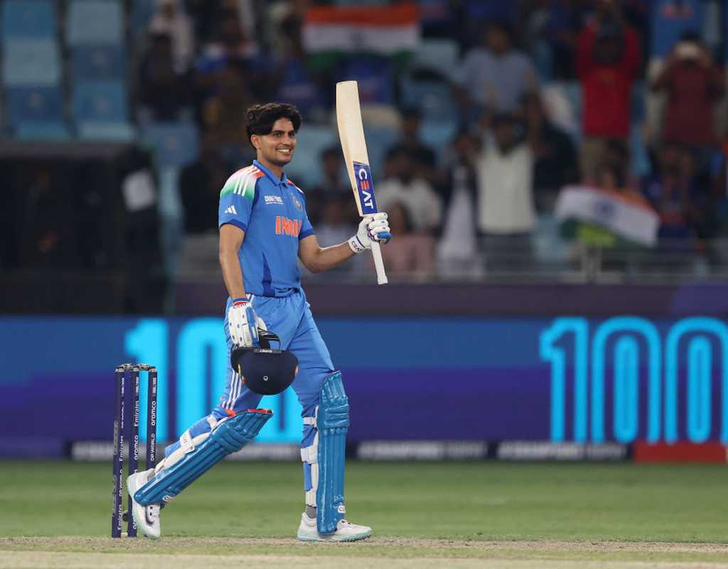 Gill ton, Shami five-fer give India a winning start  