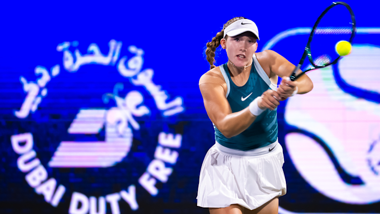 Quote of the Day: Dubai champion Mirra Andreeva too young for champagne  