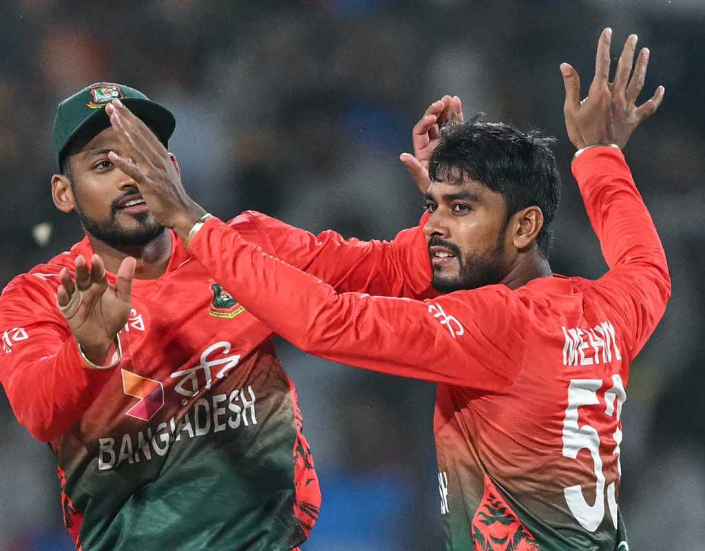 Mehidy Hasan Miraz named Bangladesh vice-captain for Champions Trophy 2025  