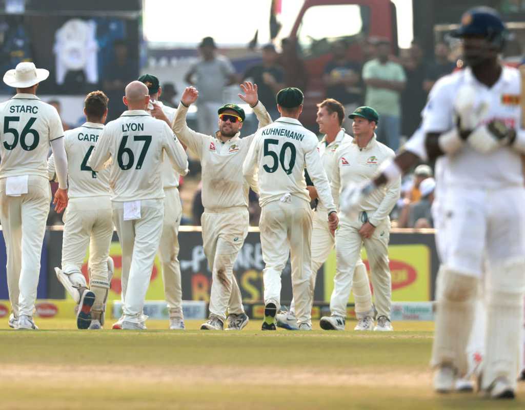 Spinners put Australia on the brink of series win  