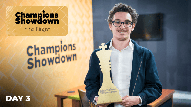 Caruana Wins Champions Showdown: The Kings  