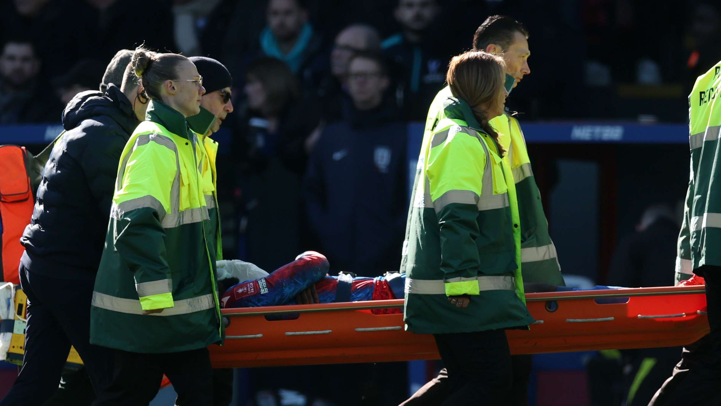 Millwall fans chant 'let him die' at Mateta following head injury  