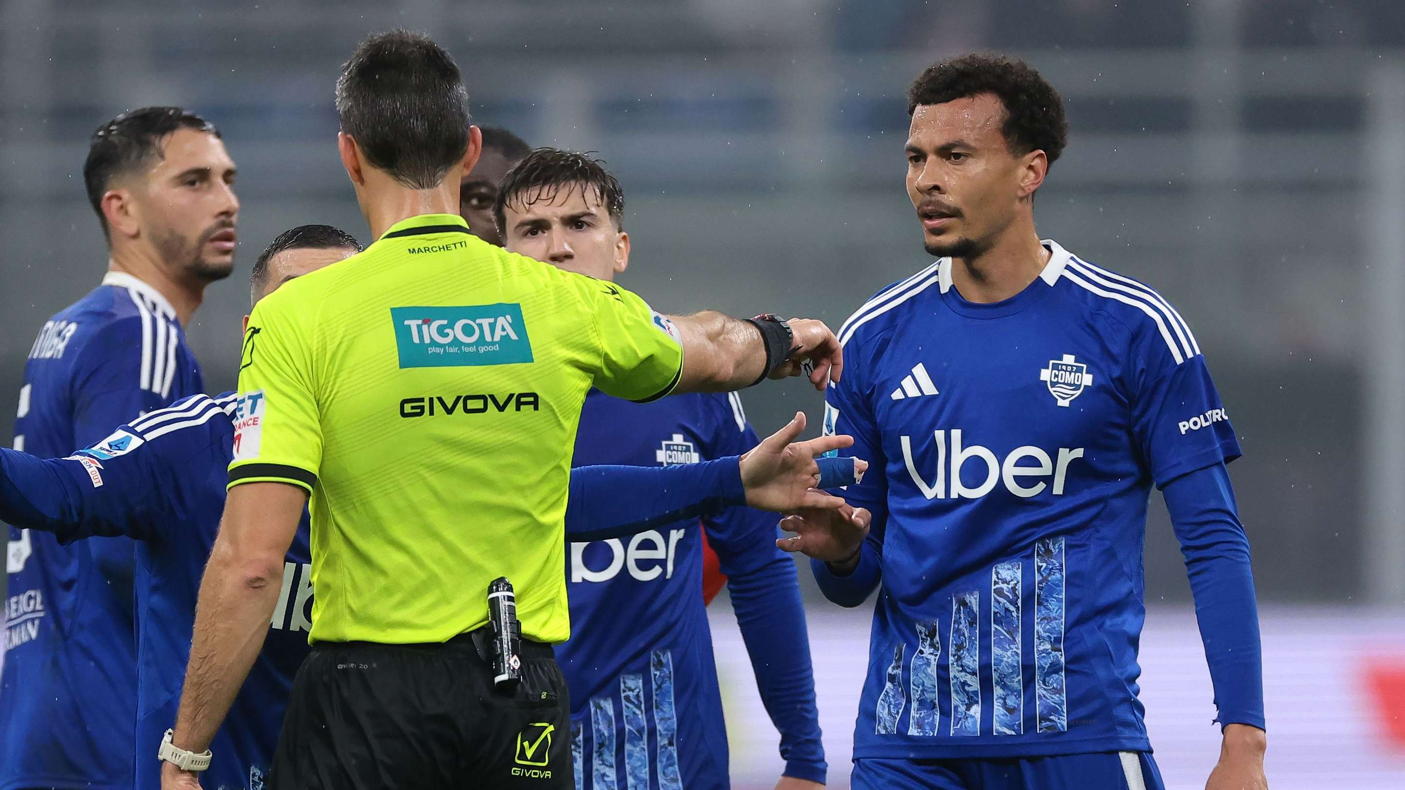 'Rather a goal!' - Dele sees funny side after red card on Como debut  