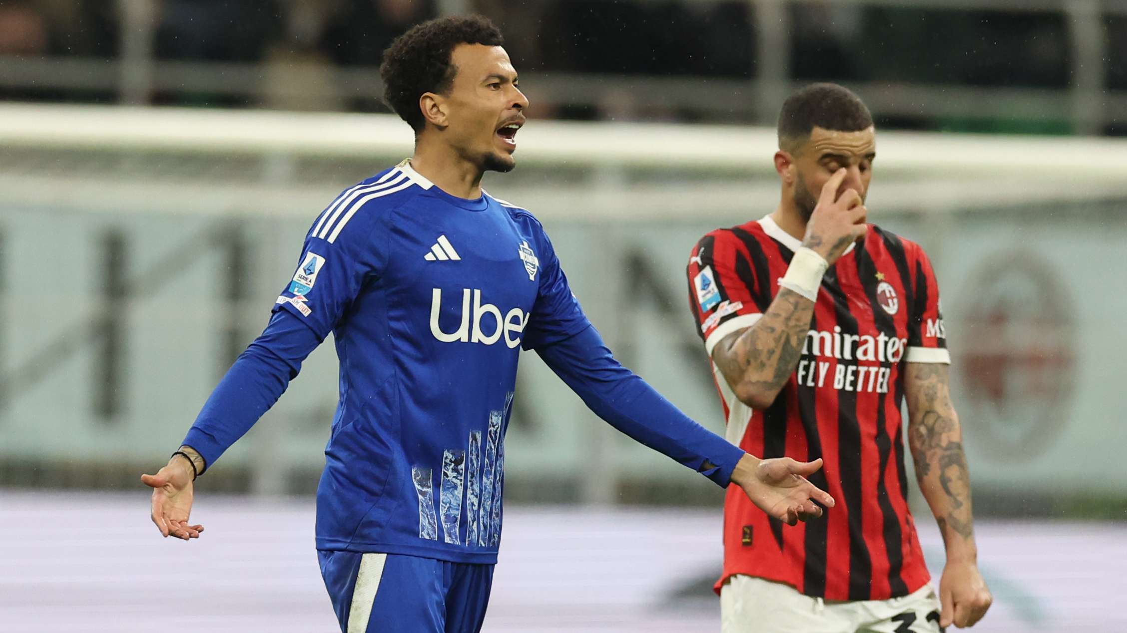 Dele shares text exchange with Loftus-Cheek after red card  