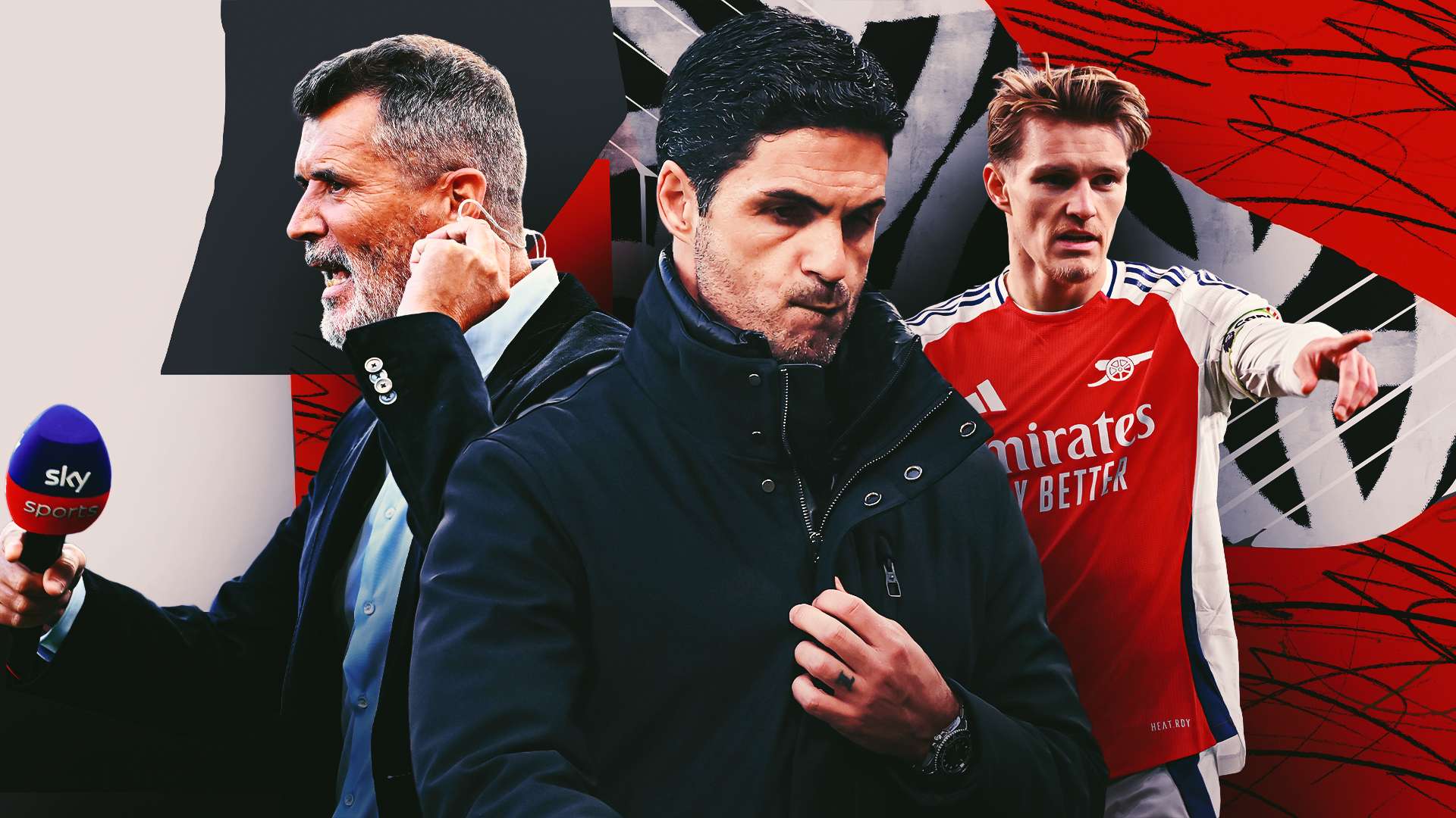 Arteta should listen to Keane - Arsenal are going backwards  