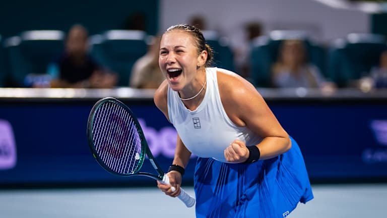 Iga Swiatek is spending her milestone 200th career week in the Top 10 of the WTA rankings  